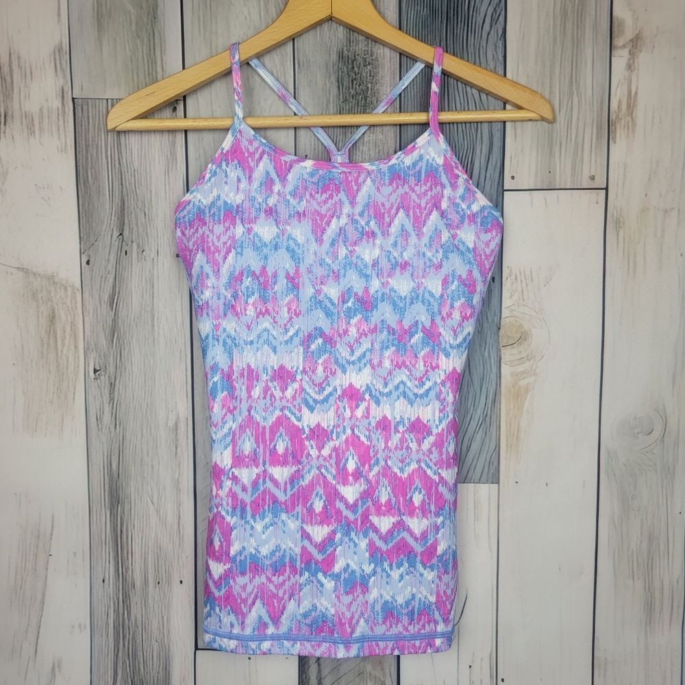 Ivivva Girls Tank Top Blue Purple Size 12